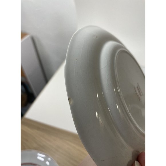 Wedgwood Flying Cloud Rust Lot 4 place settings + extra dinner, tea + sugar jar - Picture 7 of 16